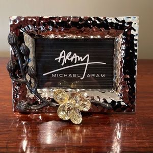 Michael Aram - Gold Orchid Mini Frame - Nickelplate